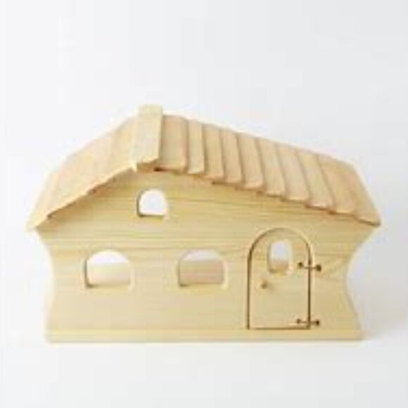 NWT Ostheimer Wooden Toys Large Stable/Barn/House - Picture 2 of 4